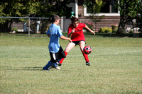 GCKA Soccer Red v Blue 9/12/09
